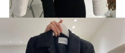 Fashionable Short Tailored Jacket Women's Loose Fit Perfume Style Korean Version Spring Autumn New Popular West Suit Top