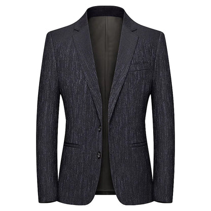 Blazer New Men's Fashionable Outdoor Travel Premium Business Wedding Versatile Host School Fit Casual Korean Version Blazer