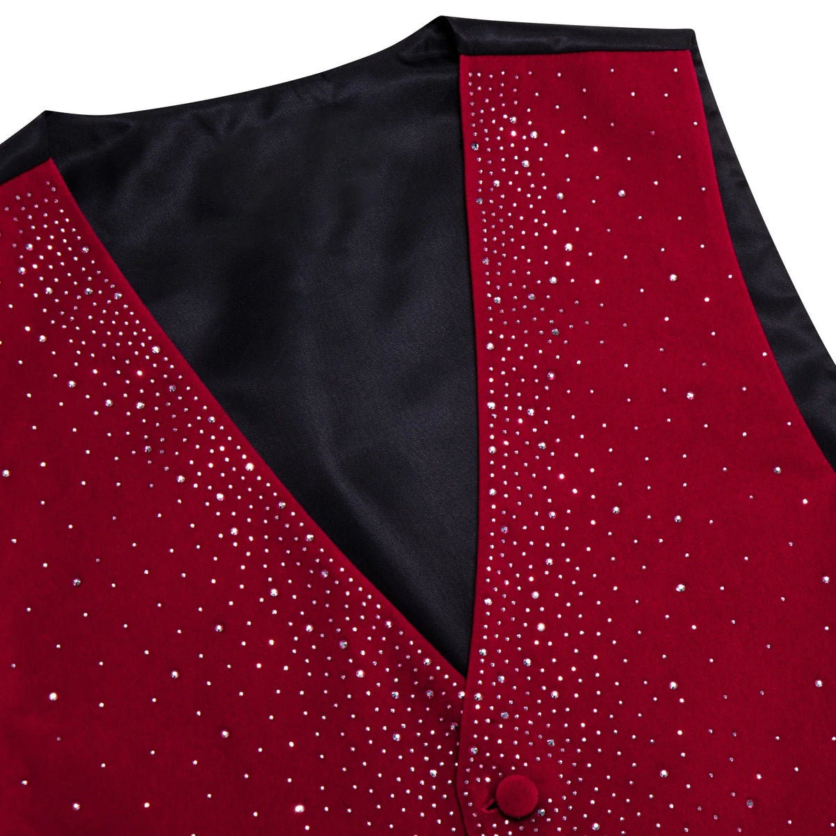 Men's Glitter Vest with Matching Bow Tie – Sparkly Sequin Style for Parties, Proms & Festive Events