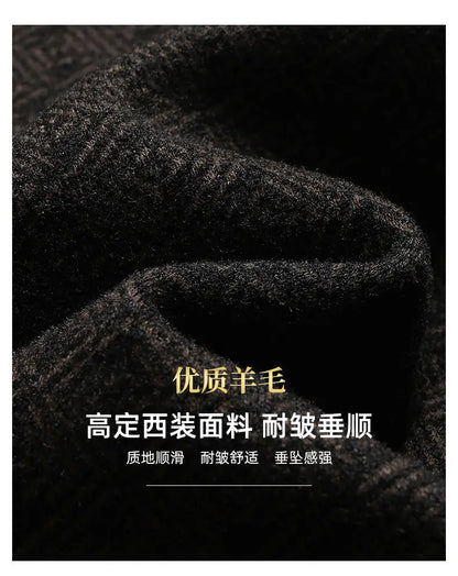2026 Blazer's New Men's Fashion Business Outdoor Banquet Versatile Wedding Hosting Dress, Actor Gentleman Casual Scarf Blazer