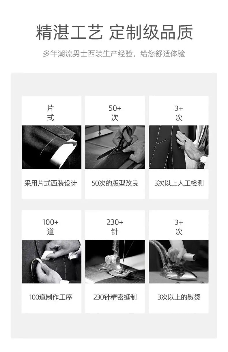Seamless Adhesive Thin Style Blazer Fashionable Outdoor Travel, Camping, Wedding, Men's Slim-fit Casual Wear, Breathable Blazer