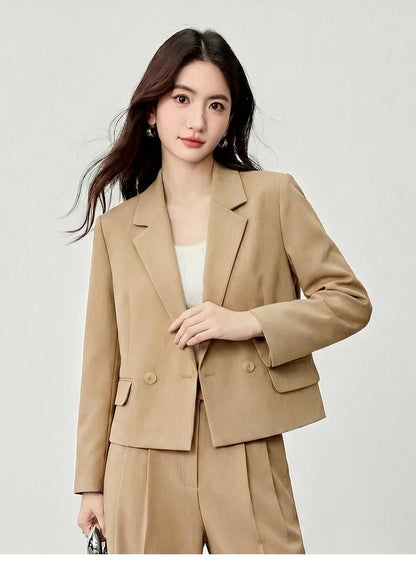 Women's Work Wear Blazer Commuter Suit Jacket 2026 Spring Office Lady Fashion Elegant Female Outfits 161XC6457X