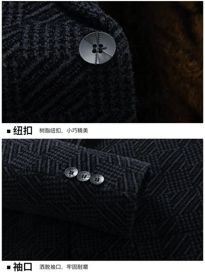 High-quality, fashionable, stylish, versatile and trendy business casual suit jacket by Chenille