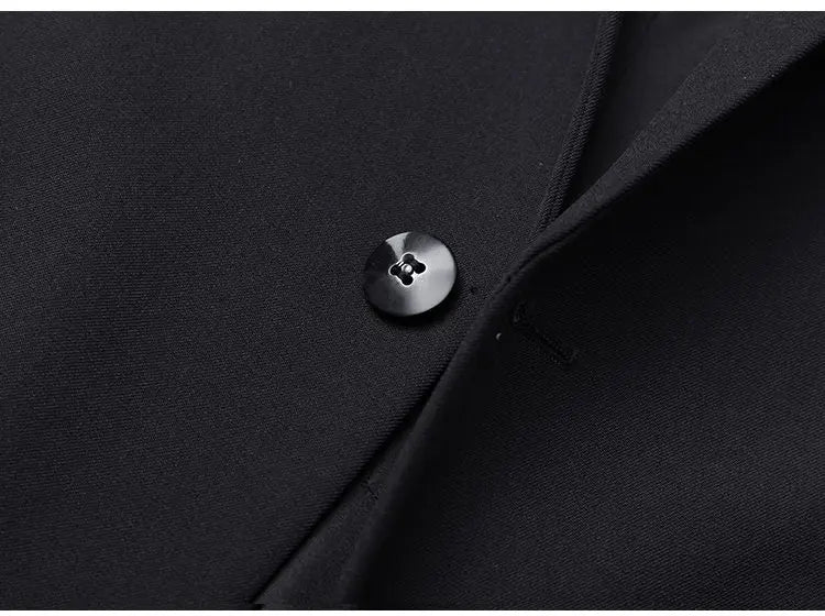 Korean Style Menswear Clothing Blazer Uniform Suits Jackets Coats 2026 Fashion Casual Men Business Social Blazers Hommes De Luxe