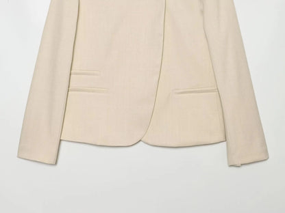 Blazers Spring Women's 2026 New Jackets Fashion Youth Elegant Office Blazers Blouse Chic Spring Travel Holiday Street Blazers