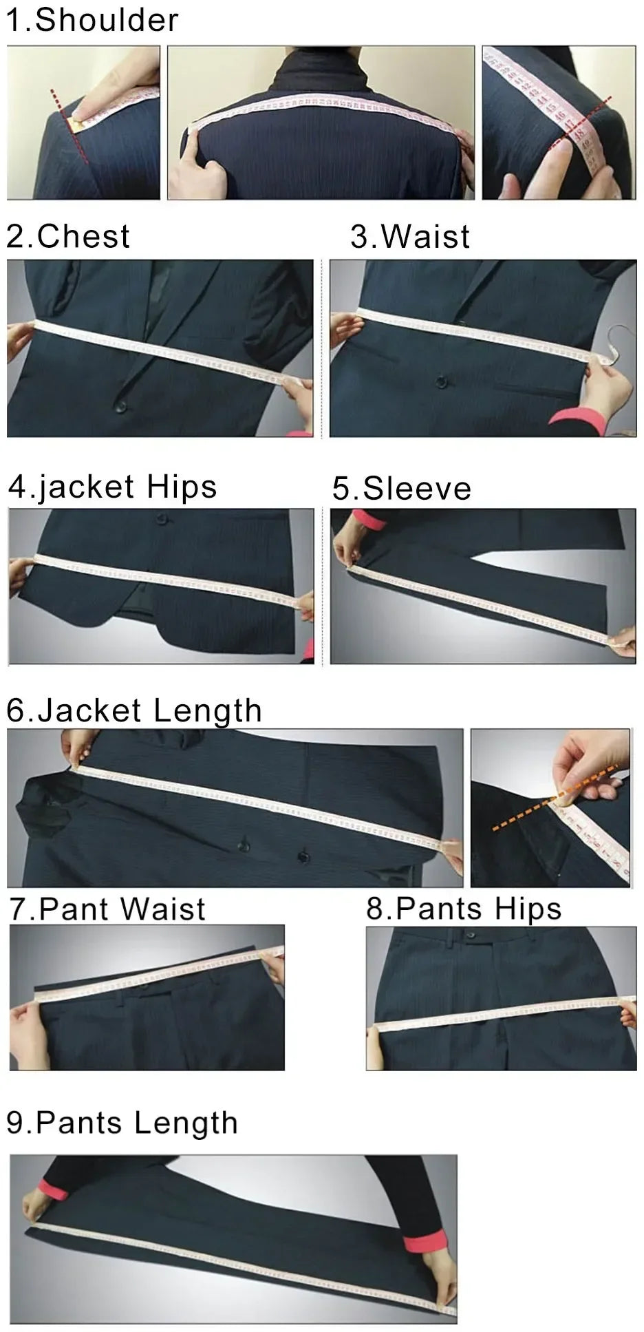 Costume Homme 2 pièces à Double Boutonnage et Revers Pointus pour Mariage, Coupe Slim, Smoking Formel de Marié Noir, Fait sur Mesure, Veste et Pantalon
