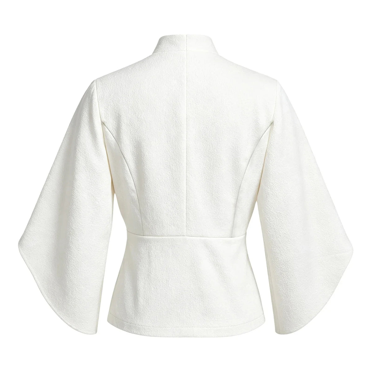 Women Business Casual Blazer V-neck Wrap Sleeves Formal Dress Suits Jacket for Weekend Party Office Work Meeting Interview