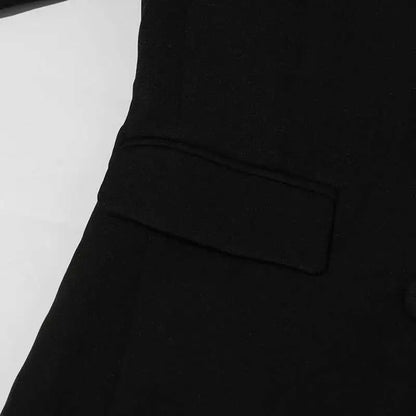 Autumn New Women Stylish Blazer Heavy Craft Beaded Studded Diamonds Single Breasted Elegant Temperament Fashion Coat HK9958