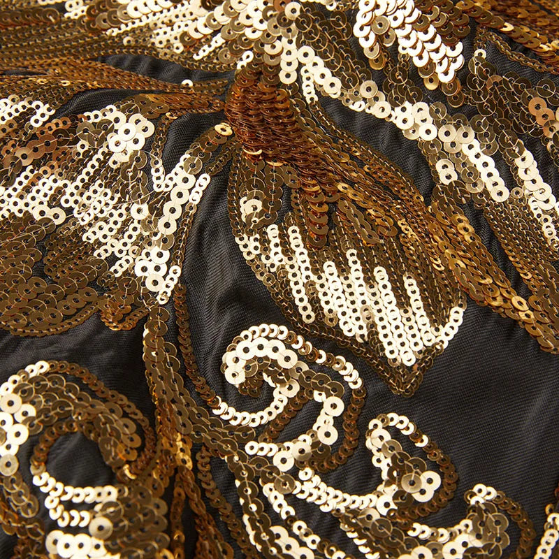 Men's Luxury Gold Sequins Suit Jacket Shawl Lapel Slim Wedding Party Blazers Bar Stage Singer Concert Glitter Tuxedo Dress Coat