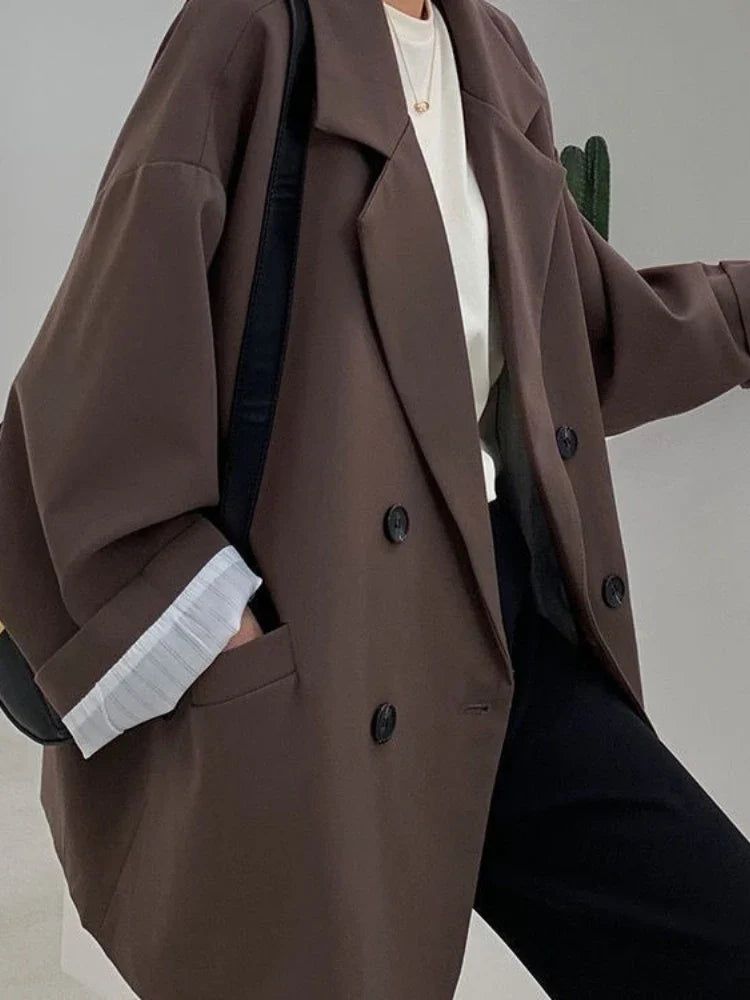 Spring Autumn Women's Blazers Slim Fit Fashion Slimming Elegance Jackets Casual Versatile Coat Outwear for Office Lady Clothing