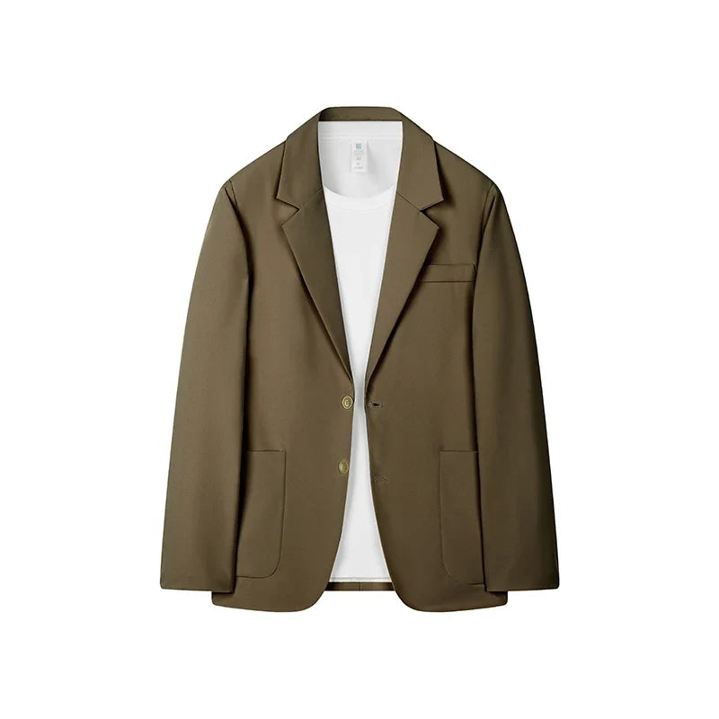 Men's spring and autumn Korean-style business versatile suit jacket, Hong Kong-style Instagram cool casual suit jacket, large si