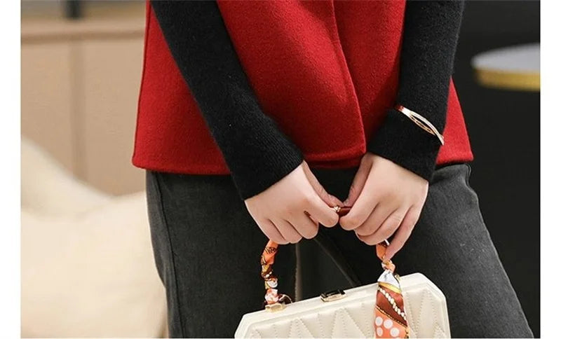 Woolen Vest Women's Standing Neck Button Chinese Style Loose Versatile Thin Wool Vest Outerwear Coat Sleeveless Jacket For Women