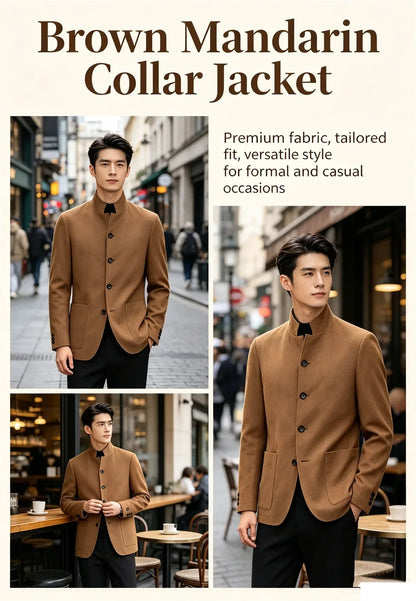 Men's Linen Blend Blazer Single Breasted 4 Buttons Patch Pockets Slim Fit Business Wedding Daily Breathable Fashion Casual Coat