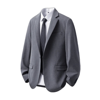 Korean Style Menswear Clothing Blazer Uniform Suits Jackets Coats 2026 Fashion Casual Men Business Social Blazers Hommes De Luxe