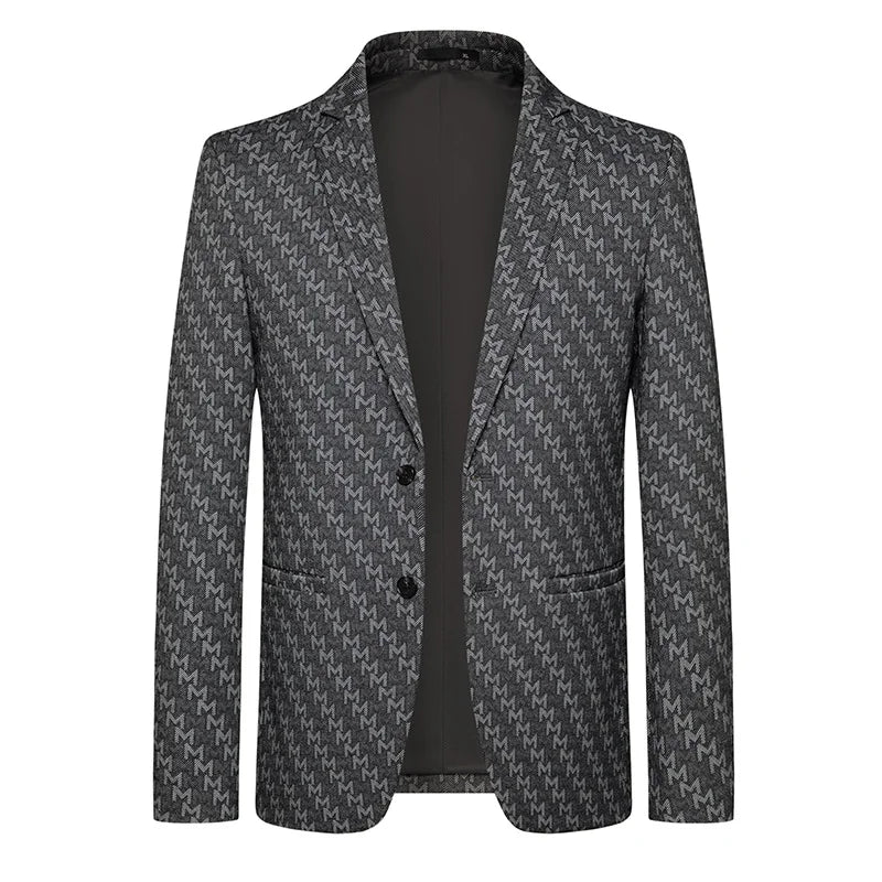 2026 Blazer New Fashionable and Slimming Middle-aged Business Casual Trend Wedding Banquet Host Men Outdoor Performance Blazer
