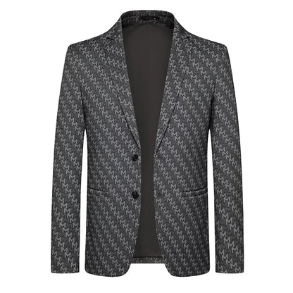 2026 Blazer New Fashionable and Slimming Middle-aged Business Casual Trend Wedding Banquet Host Men Outdoor Performance Blazer
