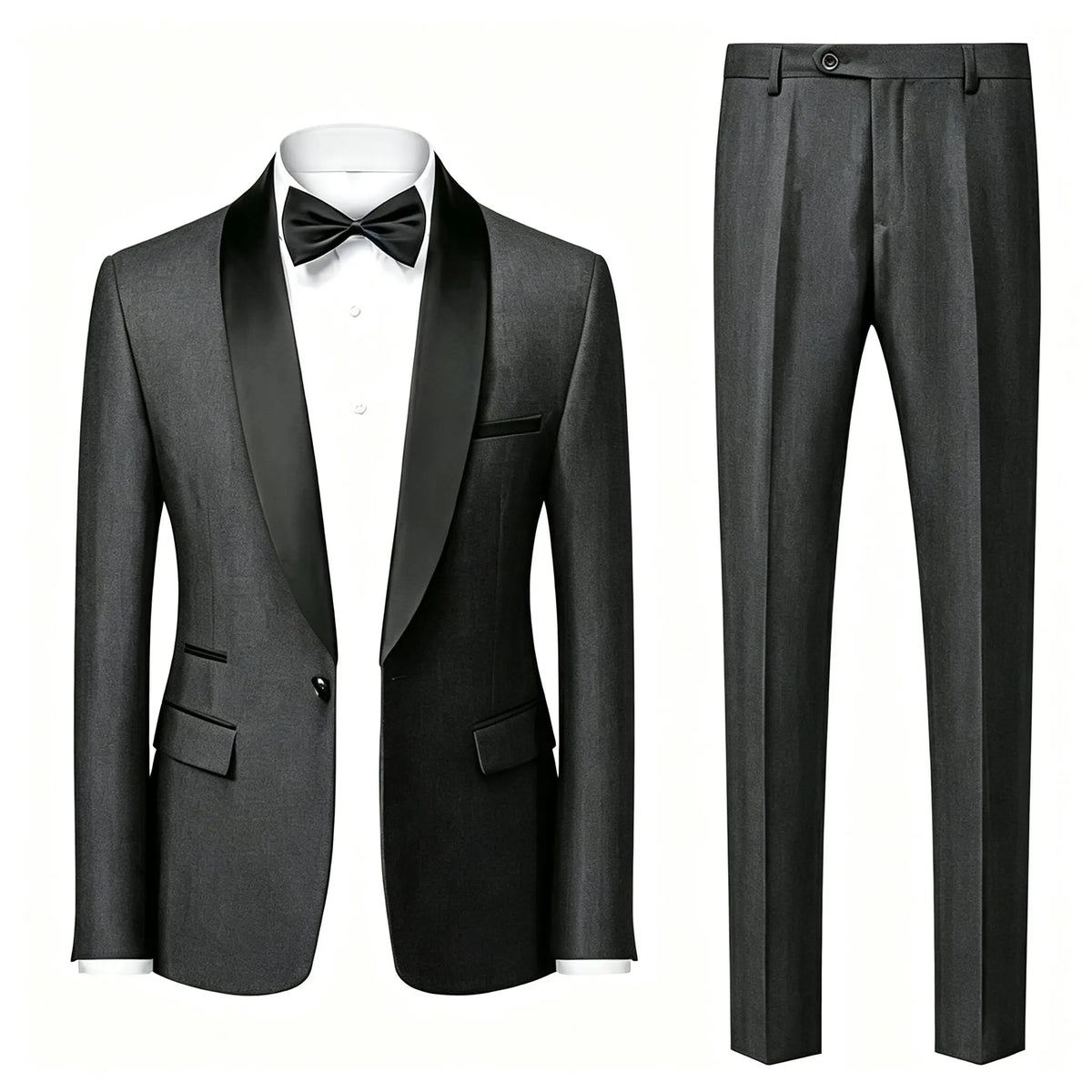 Men's Premium 3 Piece Suit Set Business Casual Blazer Jacket Vest Dress Pants Formal Suit Essential Daily Office Outfit