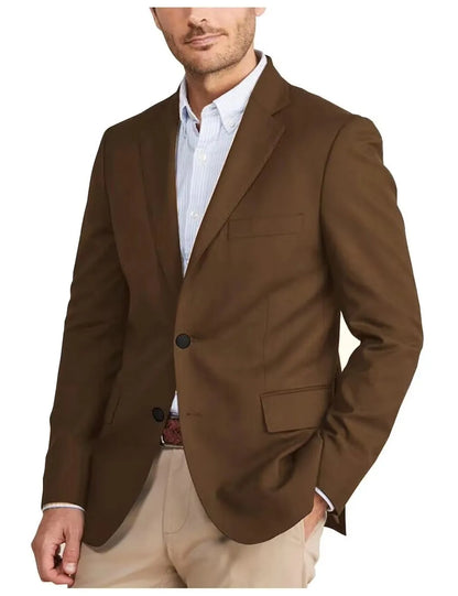 Casual Wedding Men's Tuxedo Jacket Formal Notch Lapel Single Breasted Business Office Groom Wear Daily Top XS-6XL Blazer