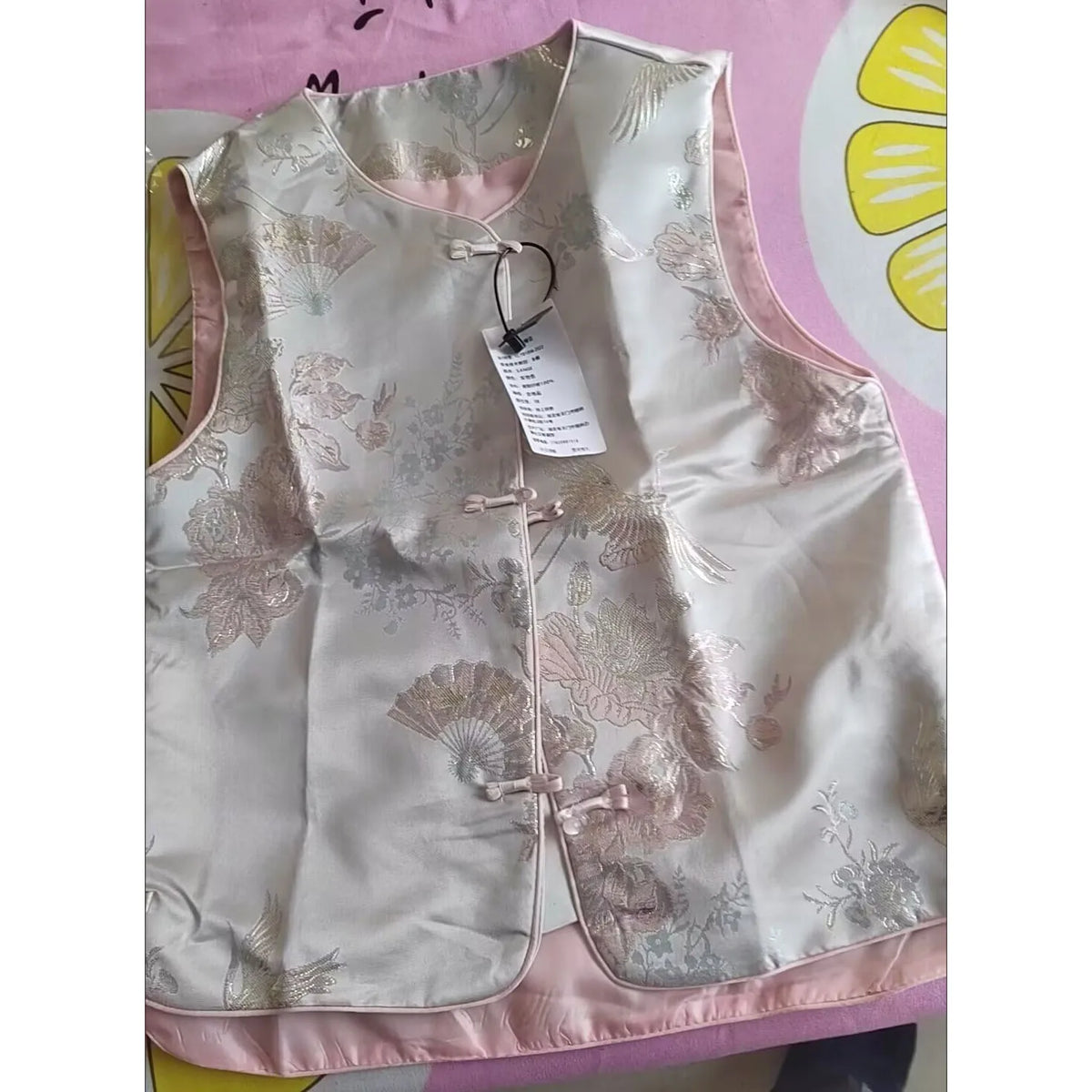 Retro Ladies Leisure Cardigan Vest Outwear 2025 High-end Female Sleeveless Coat Spring Autumn Women Fashion Waistcoat Jacket