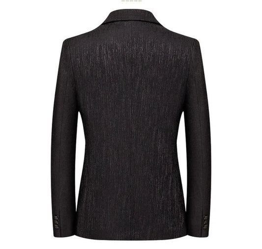 Blazer New Men's Fashionable Outdoor Travel Premium Business Wedding Versatile Host School Fit Casual Korean Version Blazer