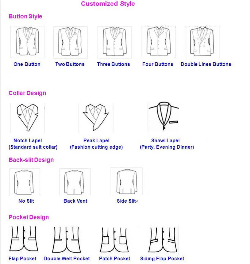 Boys Suit 3 Piece Custom Made Formal Tuxedo – Kids Blazer Vest Pants Set for Weddings & Special Occasions
