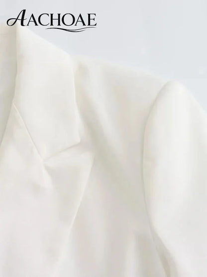Women Double Breasted Blazer Elegant Office Lady Suit Jacket Oversized Casual Long Sleeve Blazer Spring Autumn Outerwear
