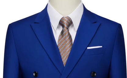 Men's 2024 Business Casual Wedding Suit Black Two-Piece Set with Waistcoat And Trousers Fashionable And Handsome Trend