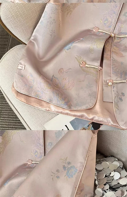 Female High-end Jacquard Waistcoat Coat Spring Autumn Women Leisure Sleeveless Jacket Retro Lady Large Size 4XL Vest Tops
