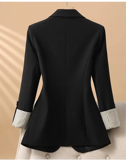 Autumn Winter Outerwears Blazer Woman New In Coats Chaquetas Mujer Casaco Feminino Large Size Office Casual Blazers Jackets Tops