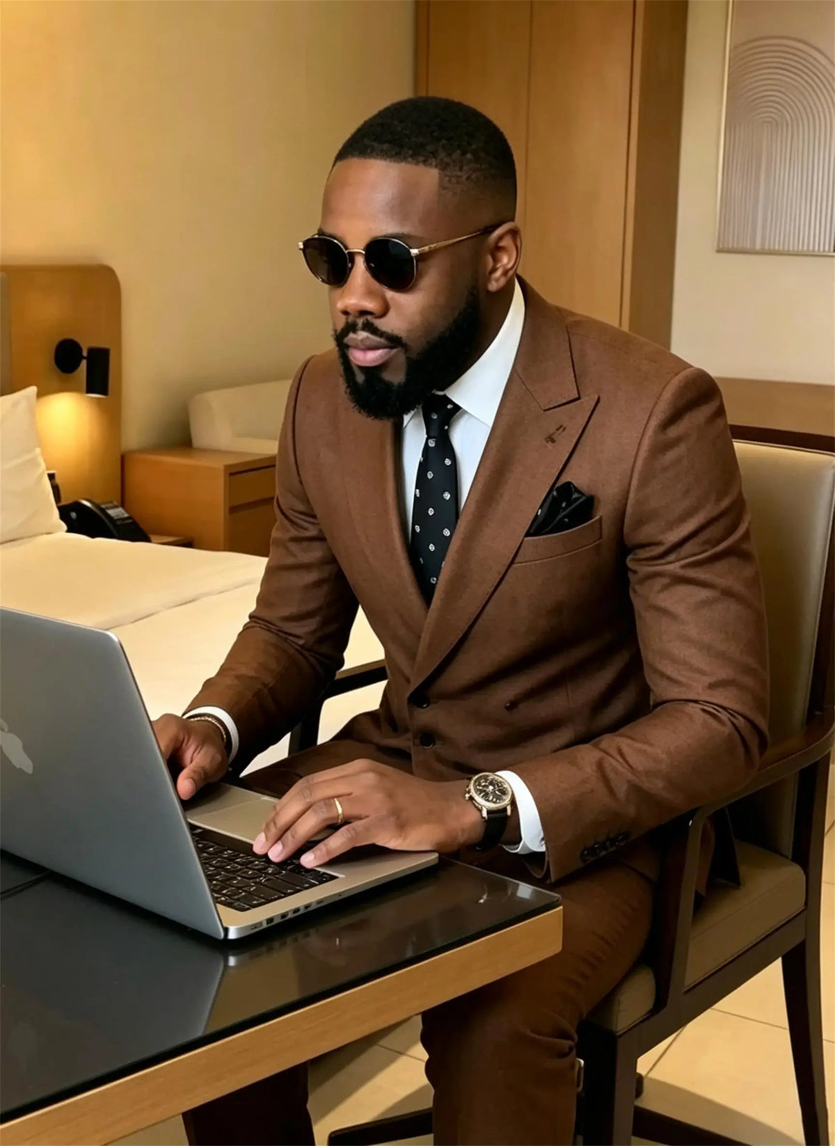 Slim Fit Men's Suits Single Breasted 2 Piece Jacket Pants Sets Wedding Formal Business Dinner Tuxedo High Quality Male Clothing