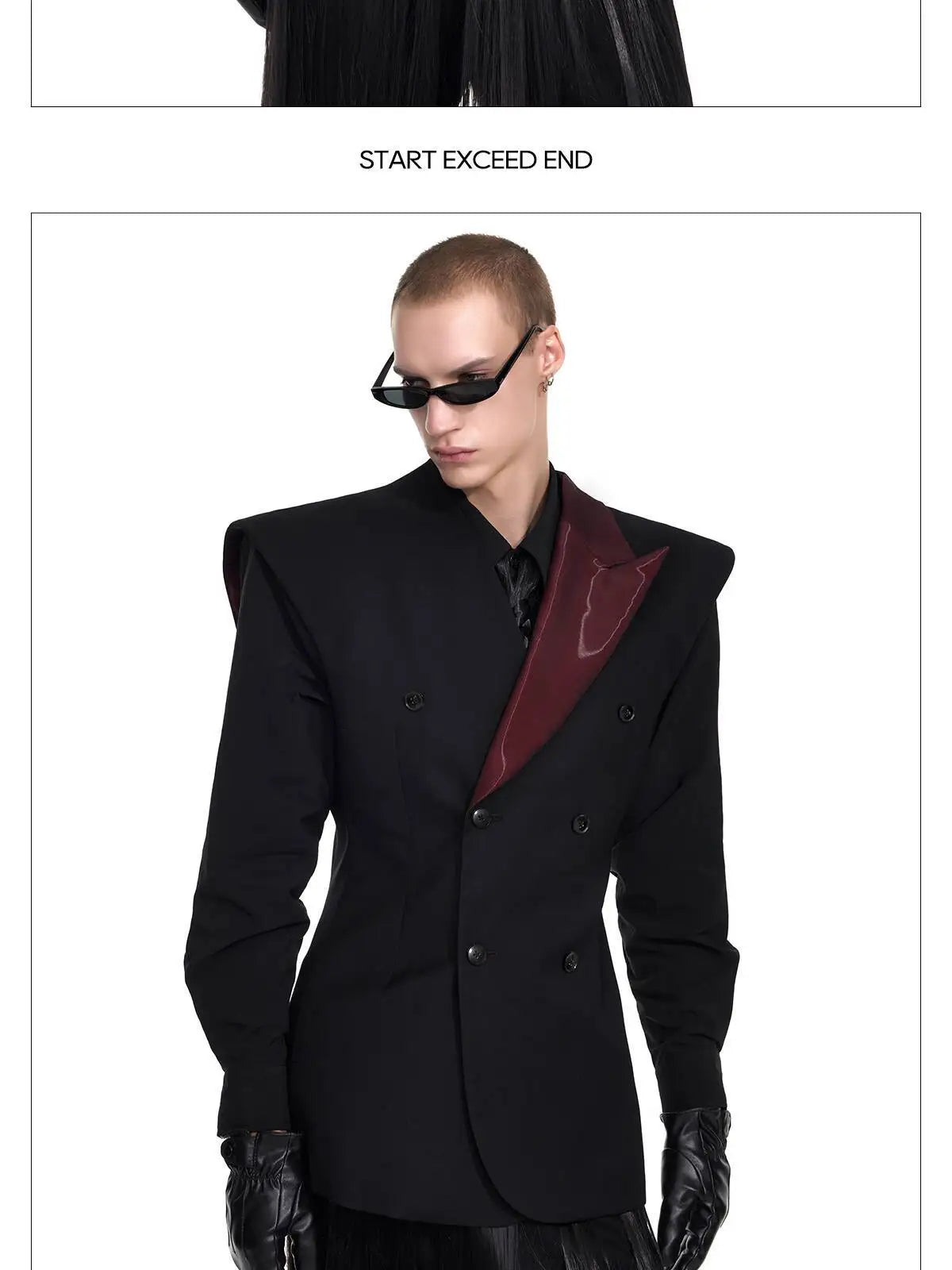 Fashion Original Personalized High Quality Sleeveless Vest Coat Men 2025 New Double Breasted Street Male Waistcoat JY4030