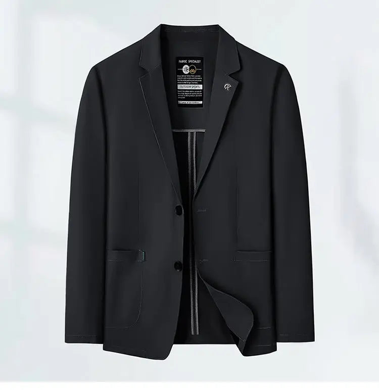 Spring-Summer-Fall Light Style Korean Men's Fashion Stylish, Dashing, Versatile Business Casual Sun Protection Suit