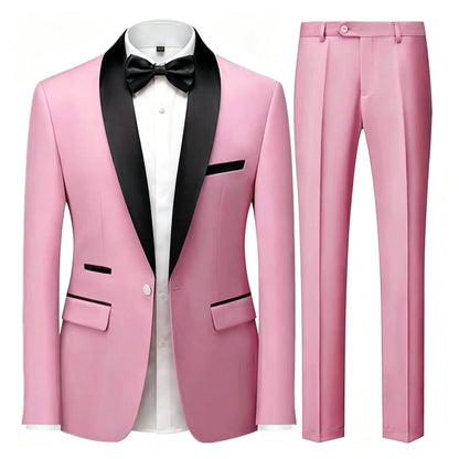 Men's Premium 3 Piece Suit Set Business Casual Blazer Jacket Vest Dress Pants Formal Suit Essential Daily Office Outfit