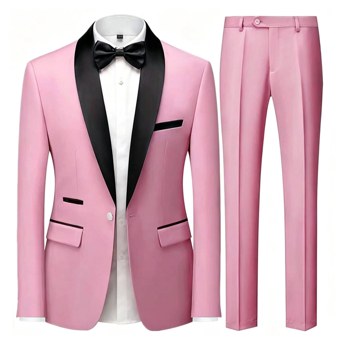 Men's Premium 3 Piece Suit Set Business Casual Blazer Jacket Vest Dress Pants Formal Suit Essential Daily Office Outfit