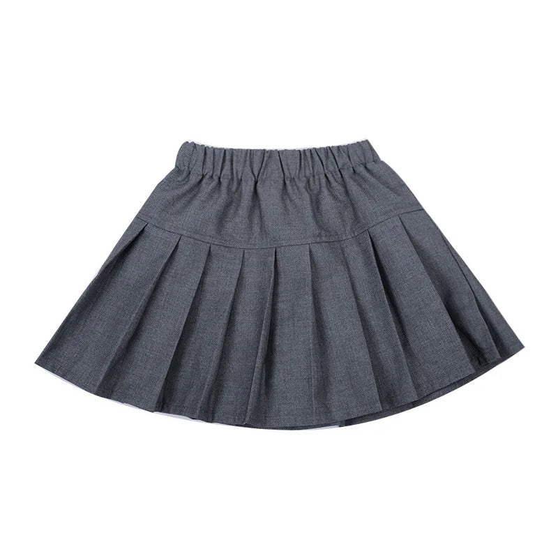 Boys Girls Summer 3Pieces School Uniform With Vest Shorts/Skirt Tie Children's Piano Host Speech Chorus Performance Costume