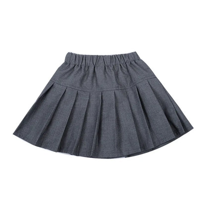 Boys Girls Summer 3Pieces School Uniform With Vest Shorts/Skirt Tie Children's Piano Host Speech Chorus Performance Costume