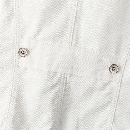 New White Denim Vest Women Waistcoat Slim Short Cowboy Sleeveless Jacket Casual Jeans Vests Female Outerwear Chaleco Mujer