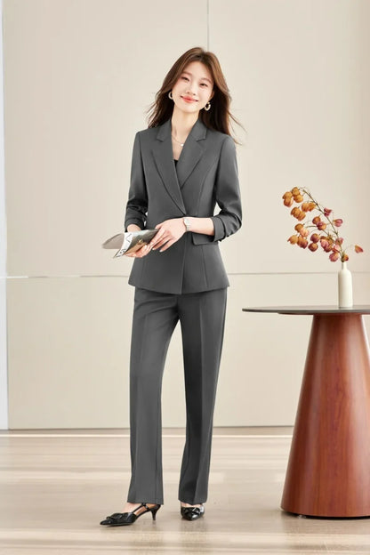 Fashionable Professional Women's Clothing High-Quality Two-Piece Pants + Jacket， Elegant Precision Spring/Summer 2026
