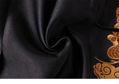 Vintage Chinese Style Vest Outerwear White Crane Embroidered Lacing Waistcoat 2025 Spring Summer Elegant Women's Clothing