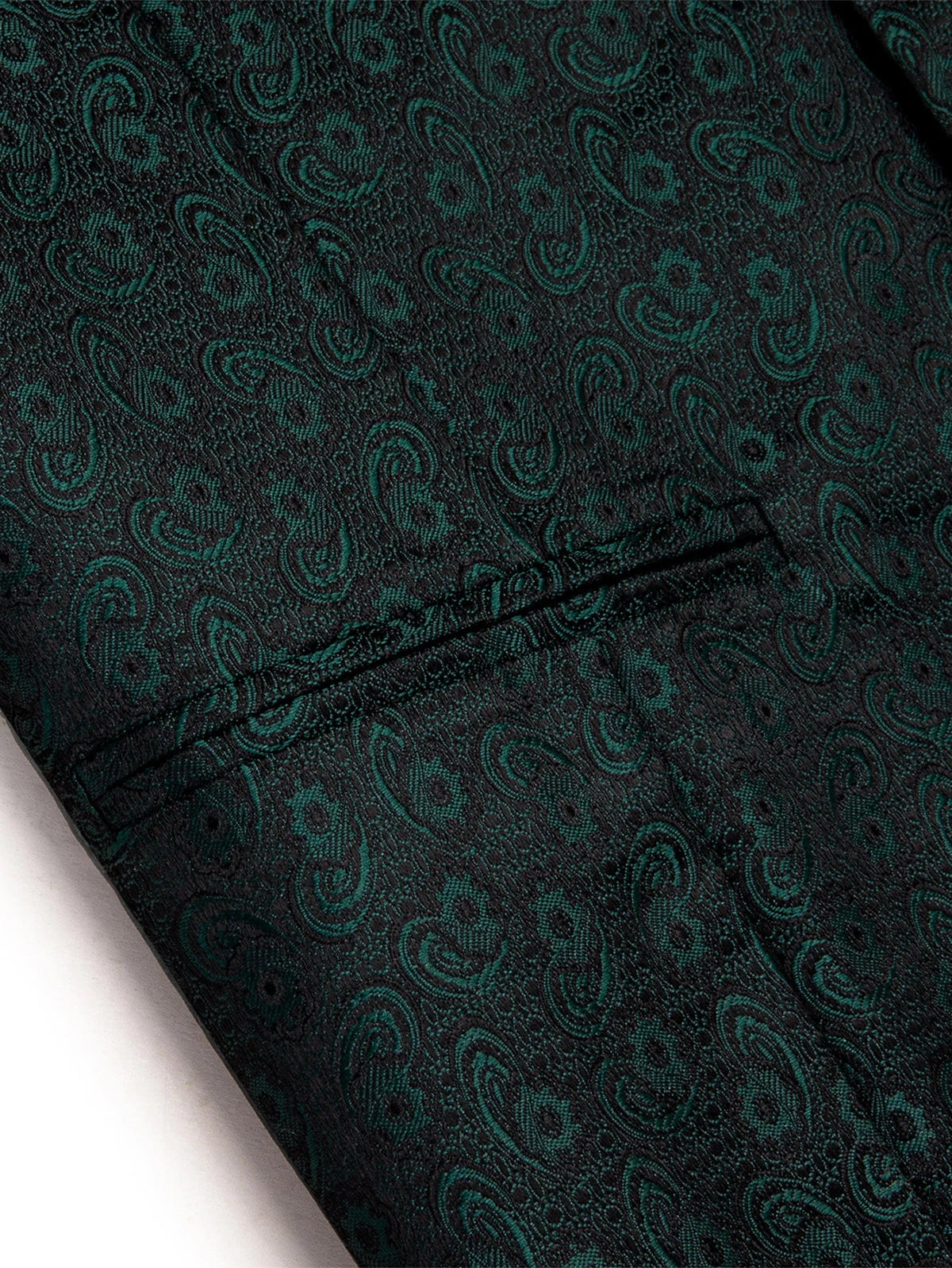 Men's Vest and Tie Set – Paisley Floral Waistcoat with Necktie for Weddings and Business Occasions