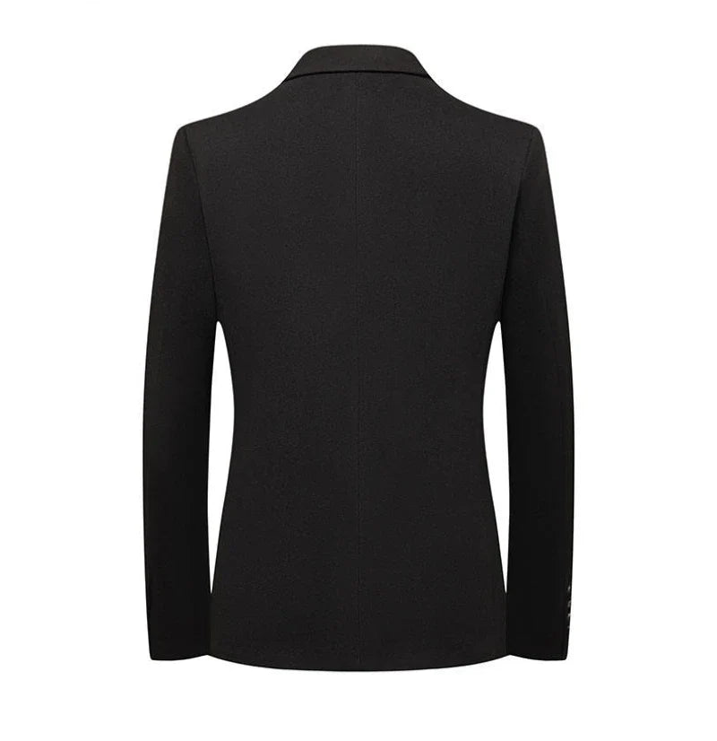 Blazer's New Men's Fashion Outdoor Travel Solid Color, Youthful Wedding, Hosting, Campus Slimming, Casual Korean Version Blazer