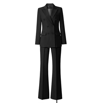 Autumn Elegant Chic Blazer Trousers Suit Women 2026 Long Sleeve Jacket and Pants 2 Piece Matching Set Outfit Plus Size