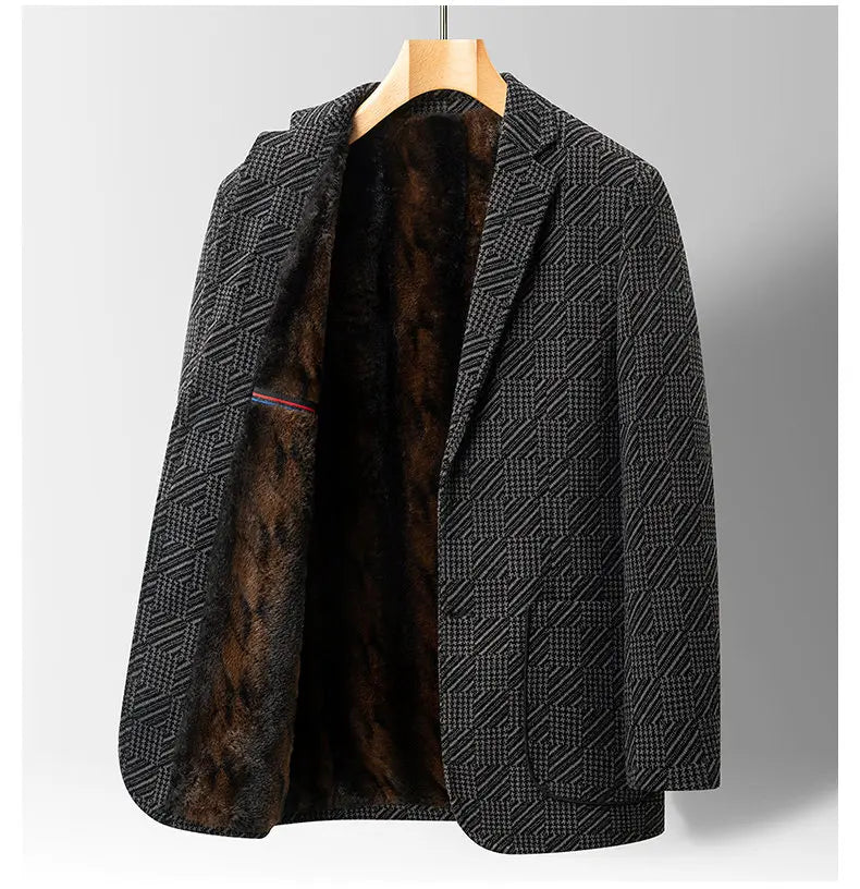 High-quality, fashionable, stylish, versatile and trendy business casual suit jacket by Chenille
