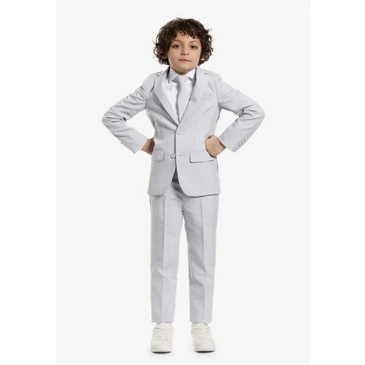 Kids Clothes 2 Piece New Fashion Notch Lapel Children Sets Formal Single Breasted Daily Casual Slim Custom Made Boy Suits
