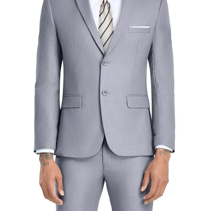 Luxury Formal Casual Men's Suits Formal Business Wedding Groomsmen Smoking Single Breasted Jacket Pants Set