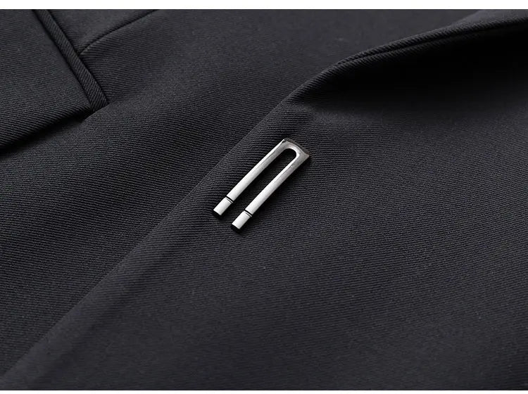 Luxury High Quality Designer Mens Suit Yamamoto Style Chaqueta De Hombre Elegantes Cool Black Streetwear Man Blazer Jackets Coat