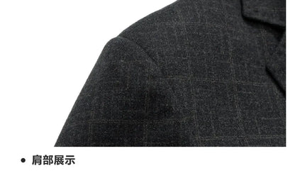 Blazer Outdoor Men's Casual, Fashionable, Sporty, Slimming, Trendy British Style, Versatile Business Gentleman Wedding Blazer