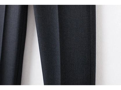 Men's High-End Wool Suit Three-Piece Set Business Casual Fashion Tencel Vest Trousers Bridegroom Wedding Dress