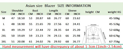 2026 New Style Slim-Fitting Men's Suit Jacket - Solid Color Classic Business Casual Fashion Formal Suit Jacket Top