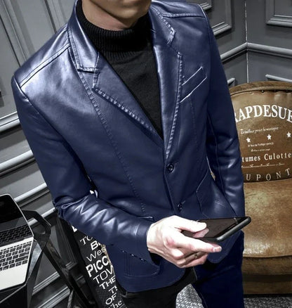 Spring Autumn Thin Man Suits and Blazers Vintage Fashionable Jacket for Men Simple Breasted Luxury Designer Classic New in Coats